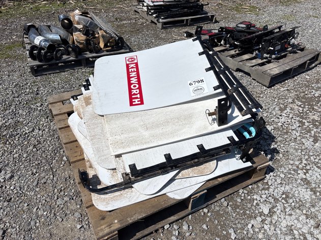 Image for D1g. Pallet of kenworth mudflaps