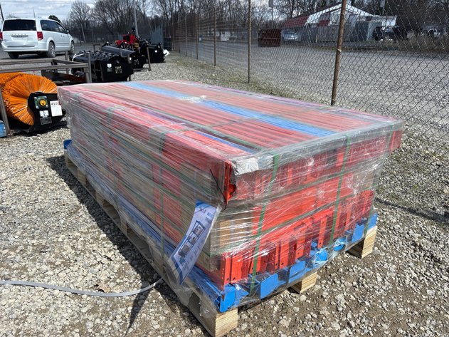 Image for E1p. Unused SKLP SK-HJ6 40 ft 6 Section Heavy Duty Metal Storage Shelves