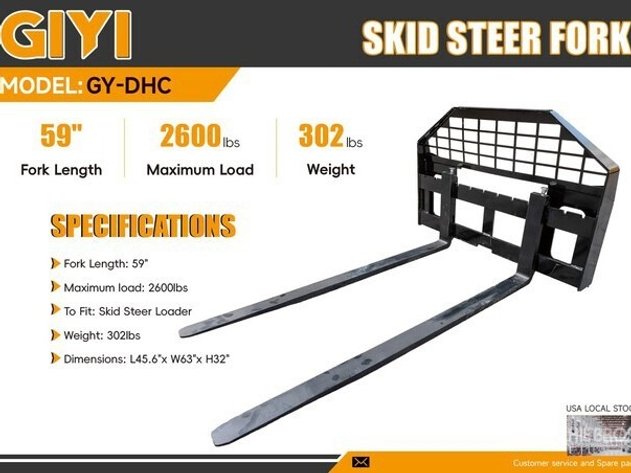 Image for E4. 2026 Unused GIYI GY-DHC 2600lb 59