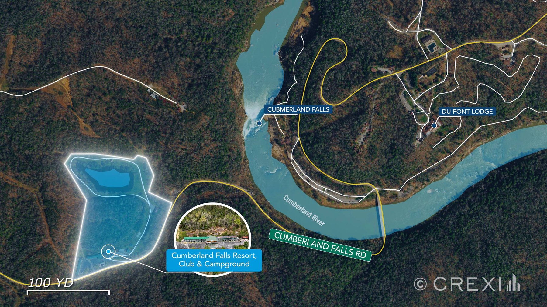 Image for Cumberland Falls Resort, Club & Campground NESTLED IN THE HEART OF SOUTHEASTERN KENTUCKY'S BEAUTIFUL DANIEL BOONE NATIONAL FOREST