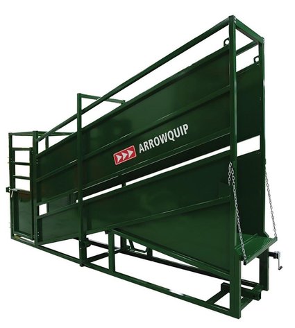 Image for Arrowquip Adjustable Loading Ramp w/ Vet Cage