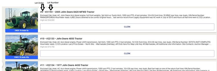 Image for Larry Price Estate Equipment Auction