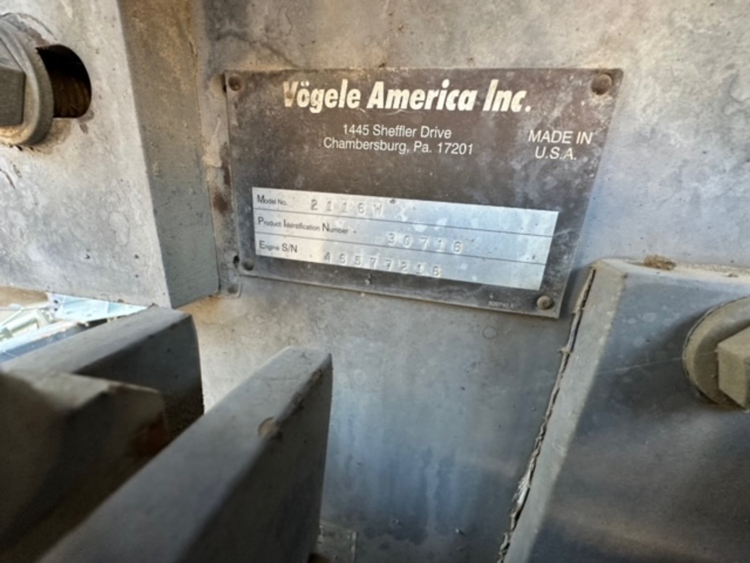 Image for Vogele 2116W