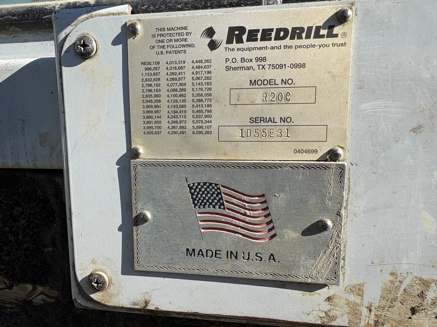 Image for Terex Reedrill R20C Hydra-Trak Rock Drill