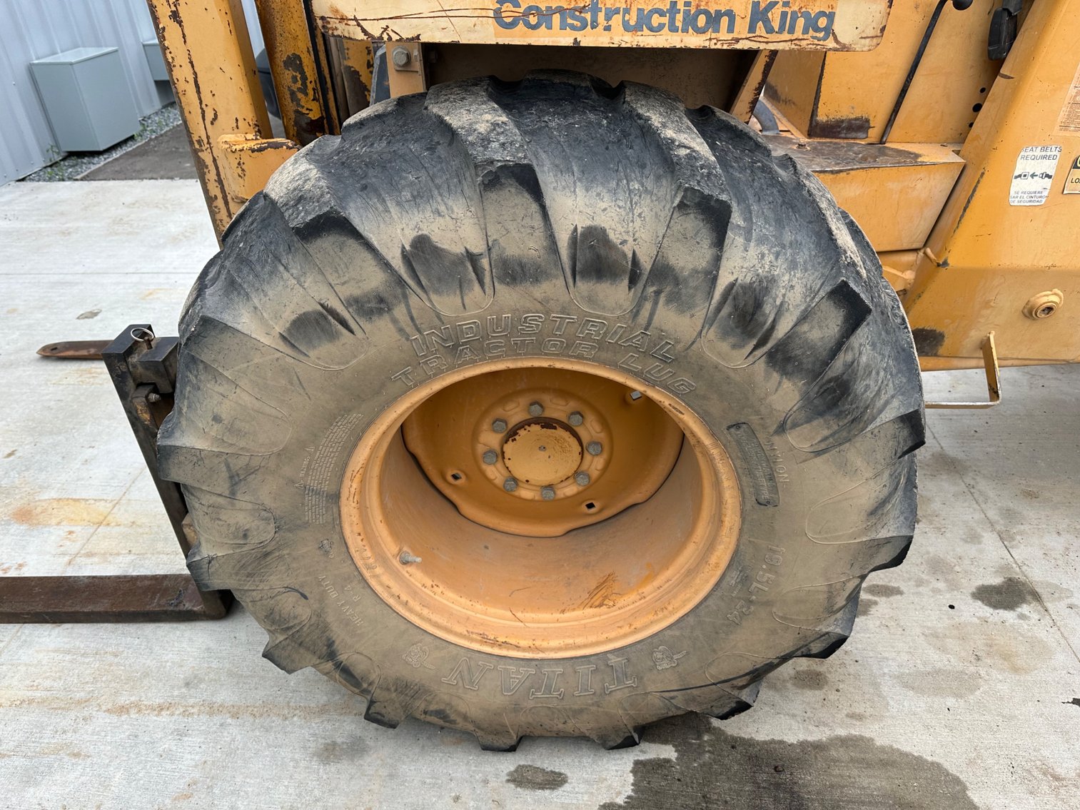 Image for Case 580E Rough Terrain Forklift