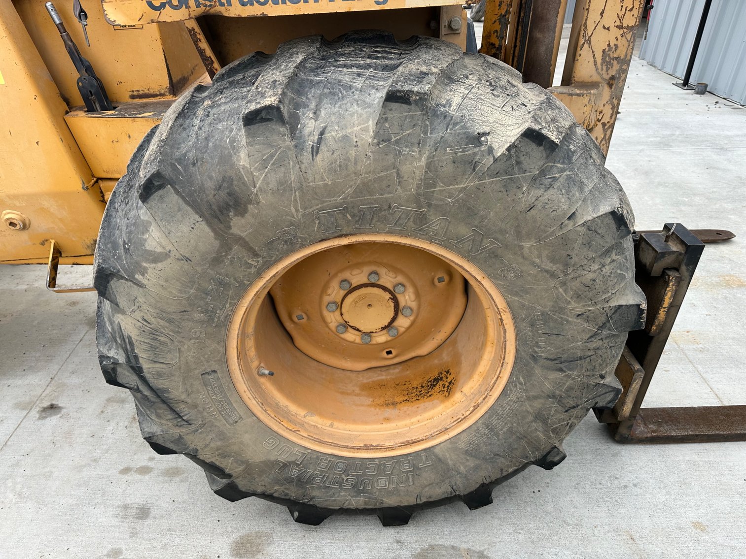 Image for Case 580E Rough Terrain Forklift