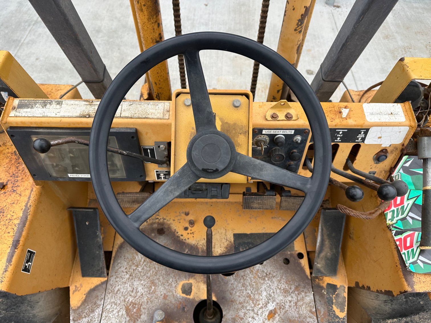 Image for Case 580E Rough Terrain Forklift