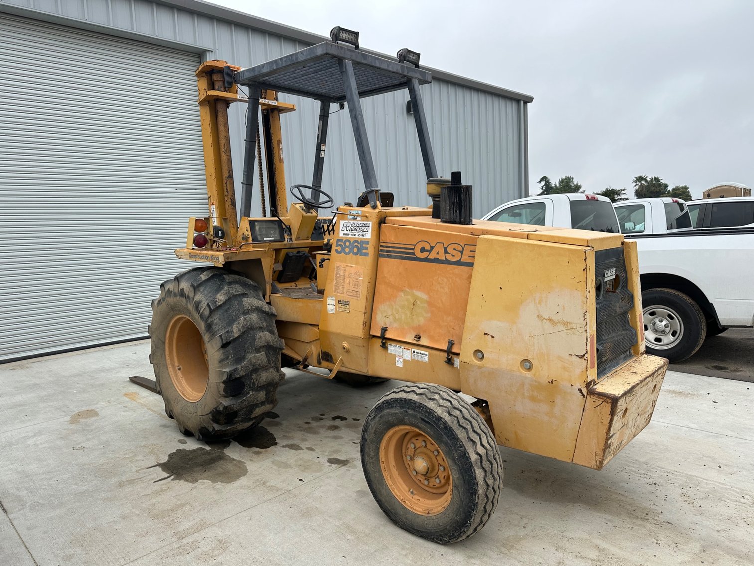 Image for Case 580E Rough Terrain Forklift