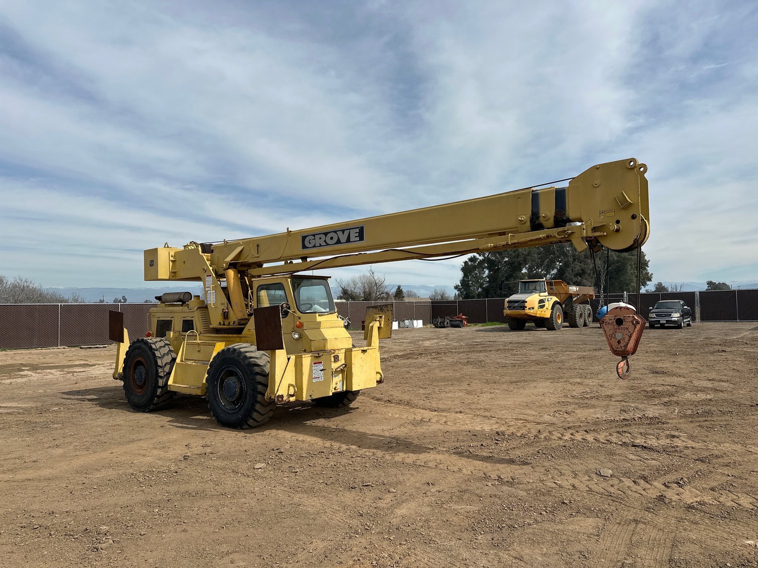 Image for Grove RT58 28000 lb Rough Terrain Crane