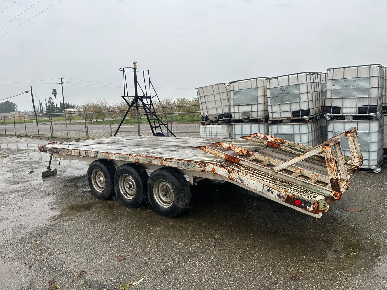 Image for Triple Axle Equipment Trailer