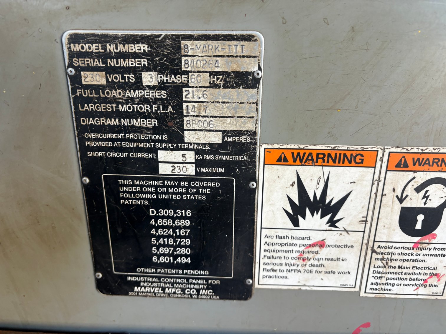 Image for Marvel 8MARKIII Vertical Tilt Frame Saw