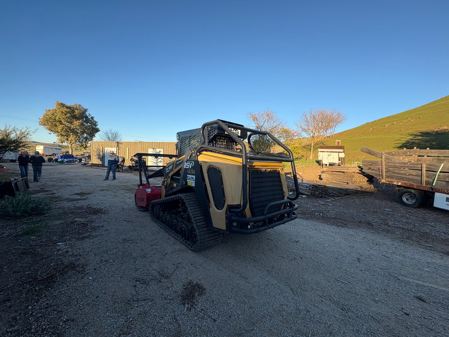 Image for ASV RT120 with Fecon Masticating Head