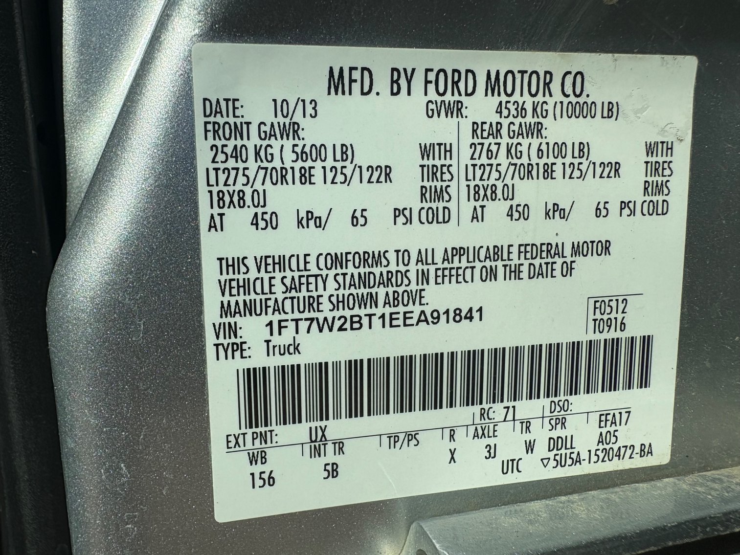 Image for 2014 Ford F-250 Pickup Truck