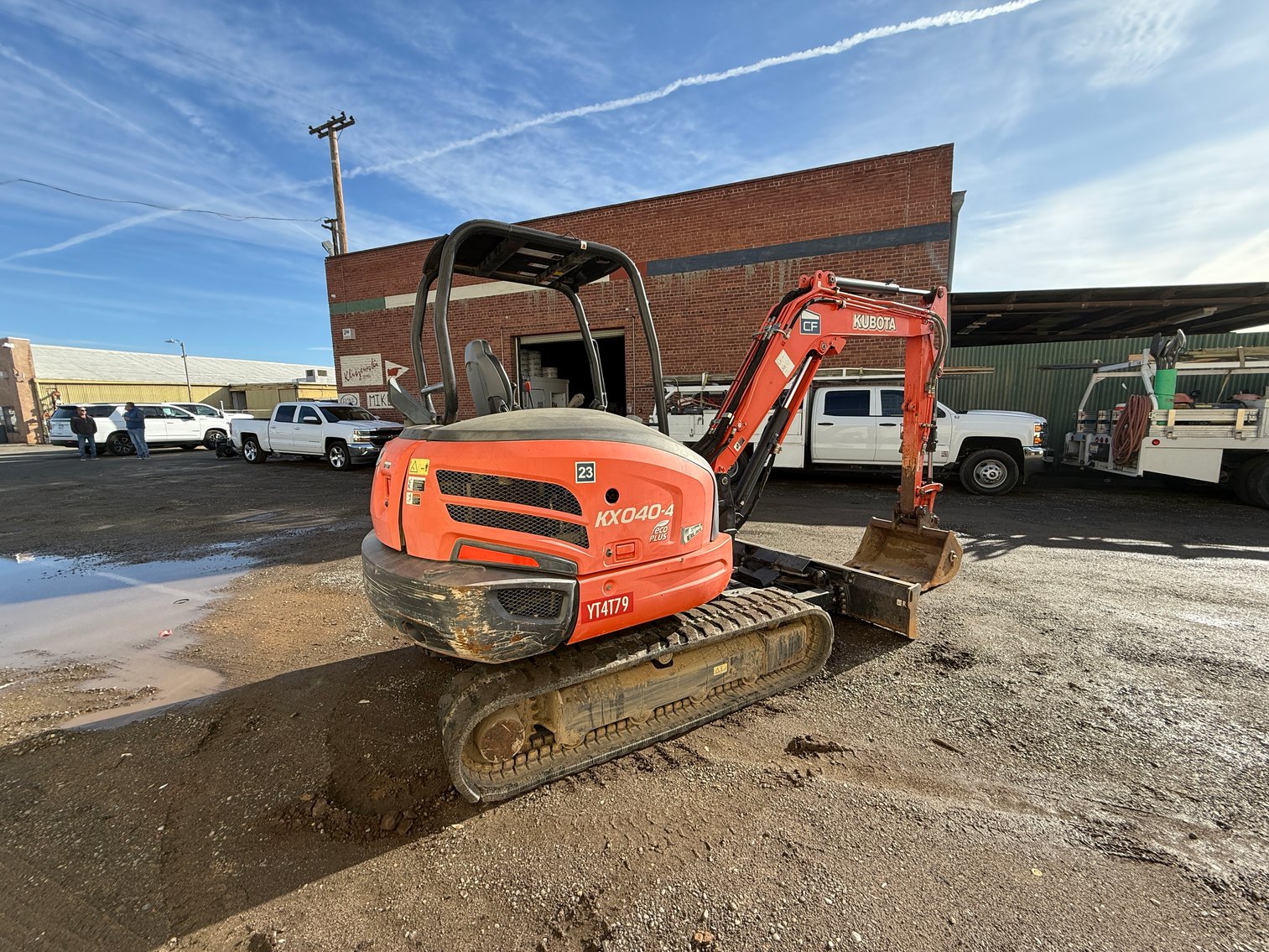 Image for 2017 Kubota KX040-4 Mini Excavator