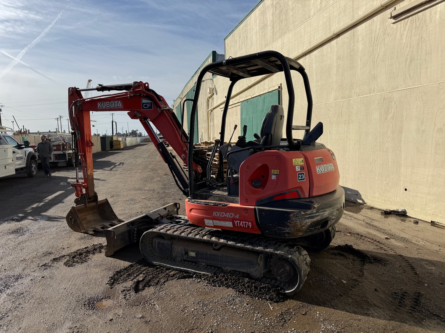 Image for 2017 Kubota KX040-4 Mini Excavator