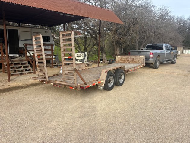 Image for Travalong 20’ Trailer with fold down Ramps