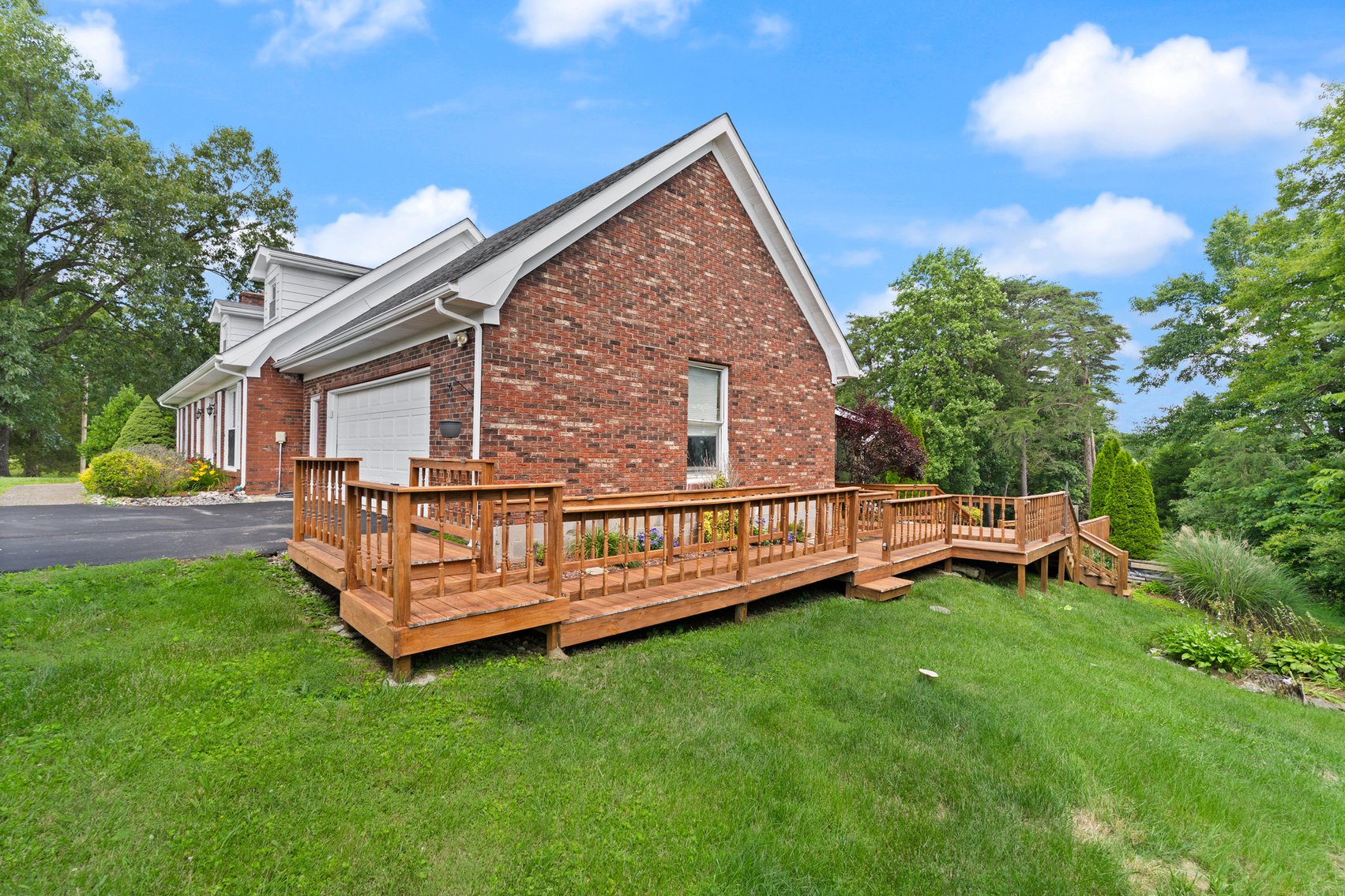 Image for Harrison County Real Estate Auction,  Cape Cod on 9.87 Acres, Inground Pool, Koi Pond & Finished Walkout - ONLINE AUCTION ONLY