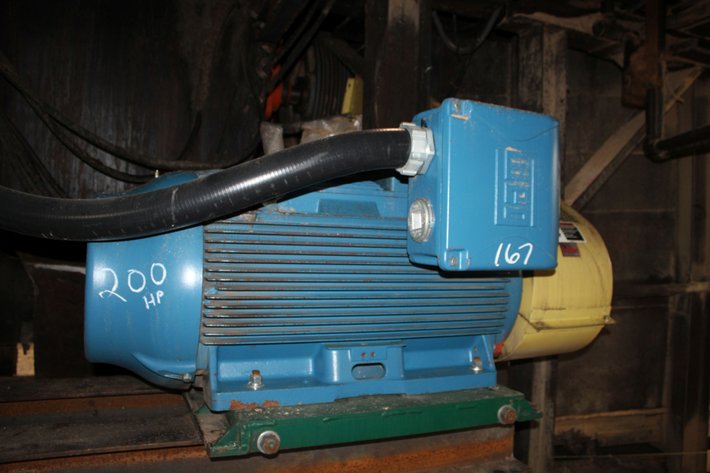 Image for Weg 200 HP Electric Motor