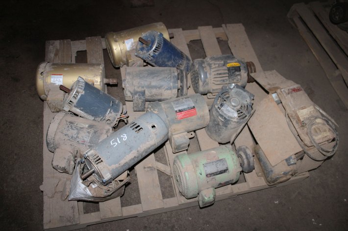 Image for Pallet of Small Electric Motors(13) total
