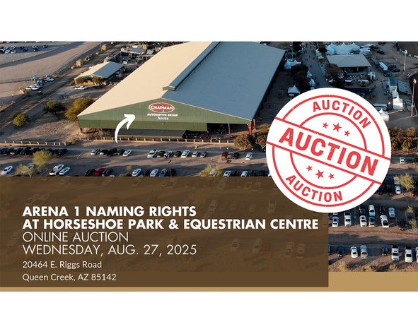 Image for Arena 1 Naming Rights - Horseshoe Park & Equestrian Centre - Queen Creek, AZ