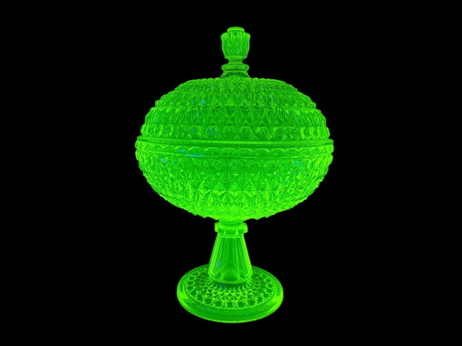 Image for Online Auction - Uranium Glass - Shipping Available