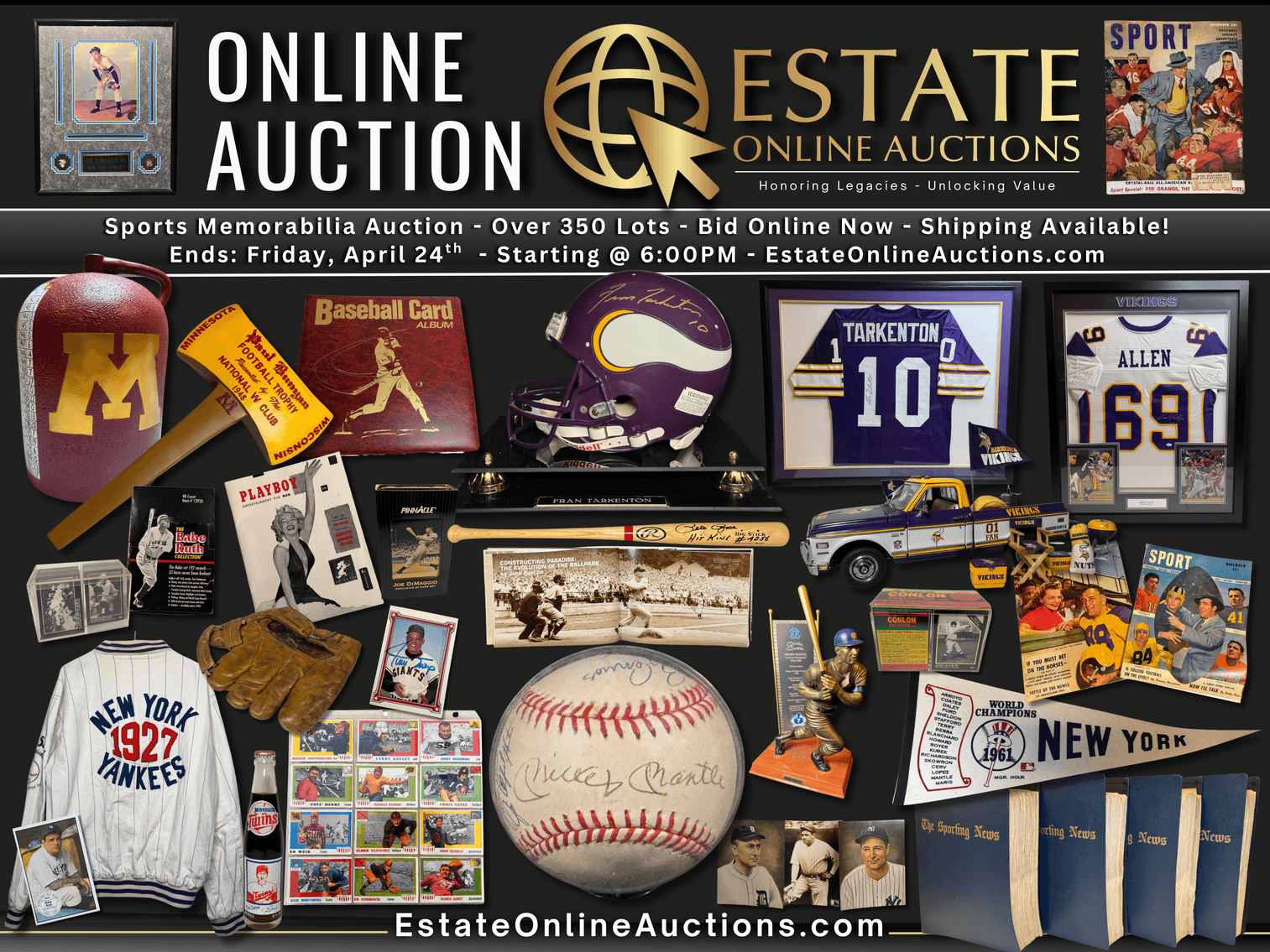 Image for Sports Memorabilia Auction