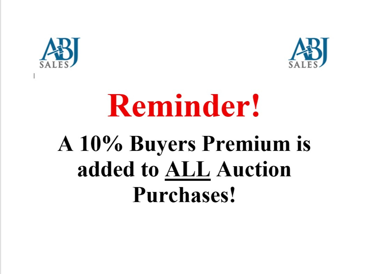 Image for APRIL AUCTION