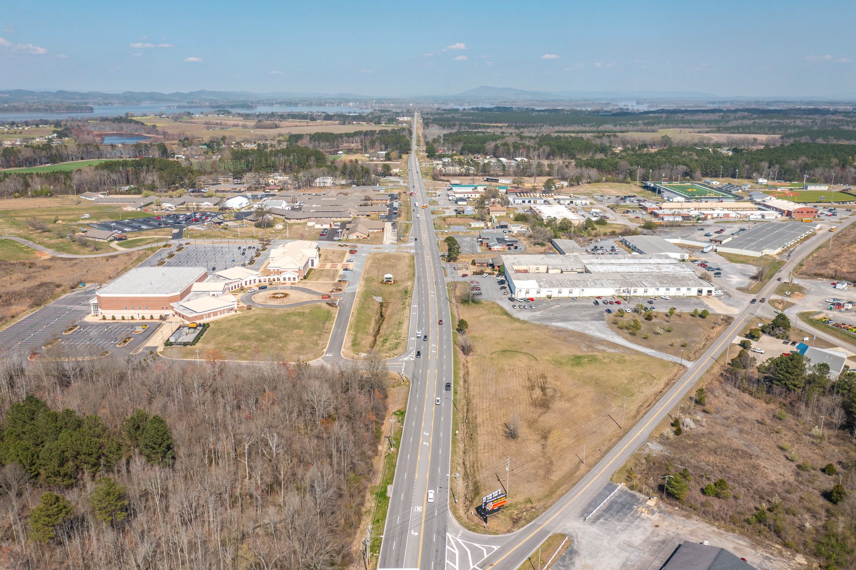 Image for Commercial Vacant Corner Lot at Red Light Lot 3 at 798 Cedar Bluff Road in Centre, Alabama