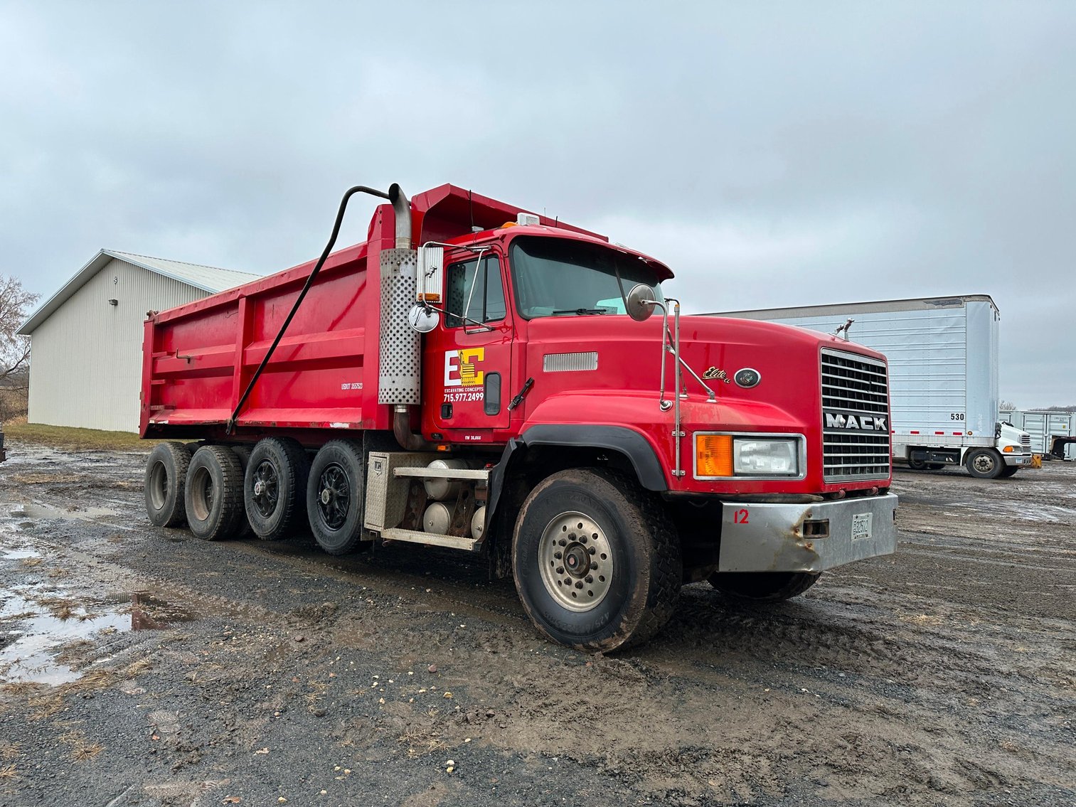 1999 Mack CL700 Quad Axle Dump Truck