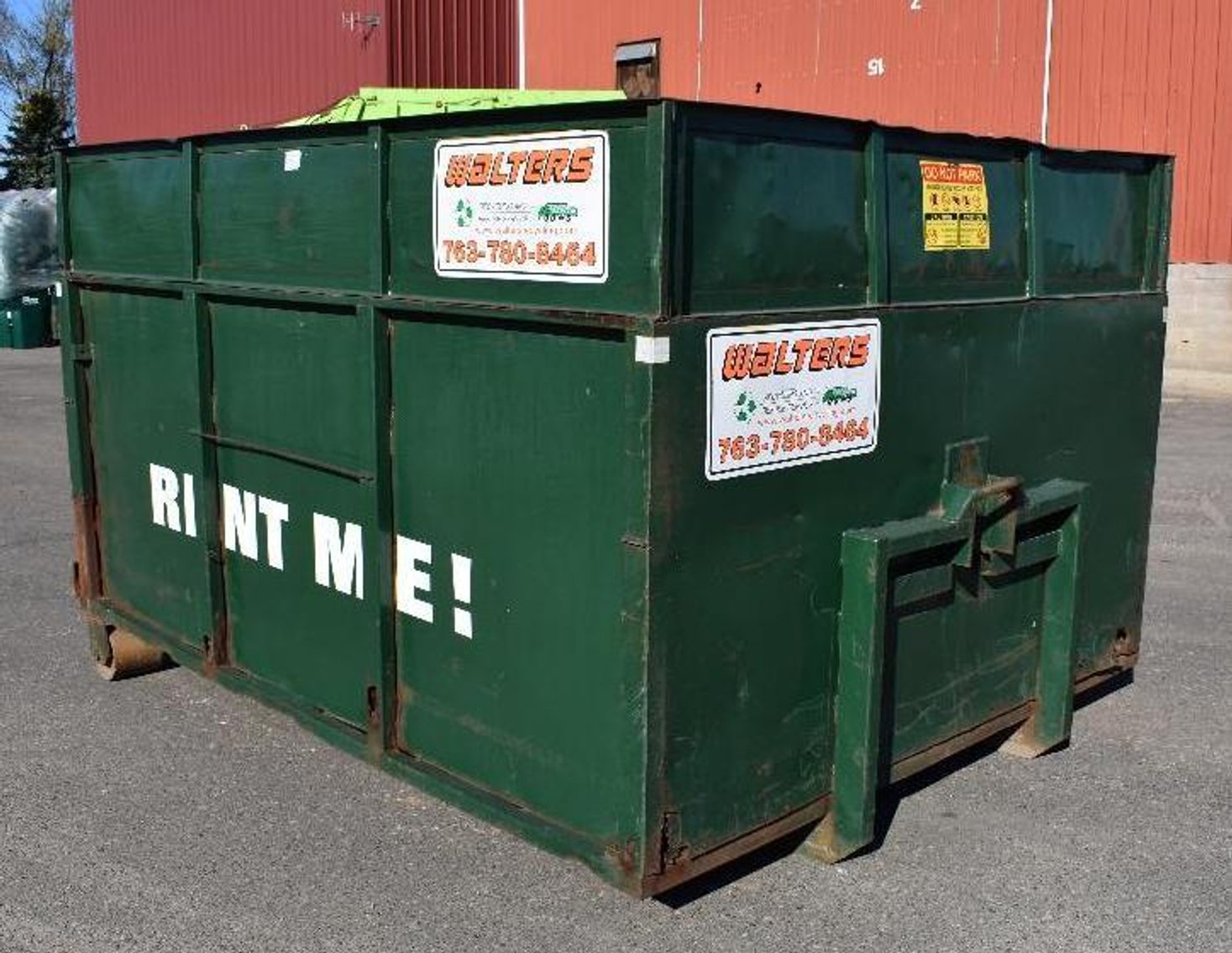 Roll off Truck and (12) Boxes, Case 721 Loader, and Cat 236B3 Skid Loader