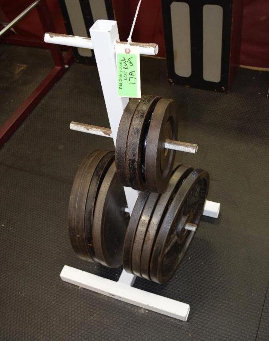 School Gym Equipment, Roof Top A/C Unit, (2) Vehicles, Tables and Chairs