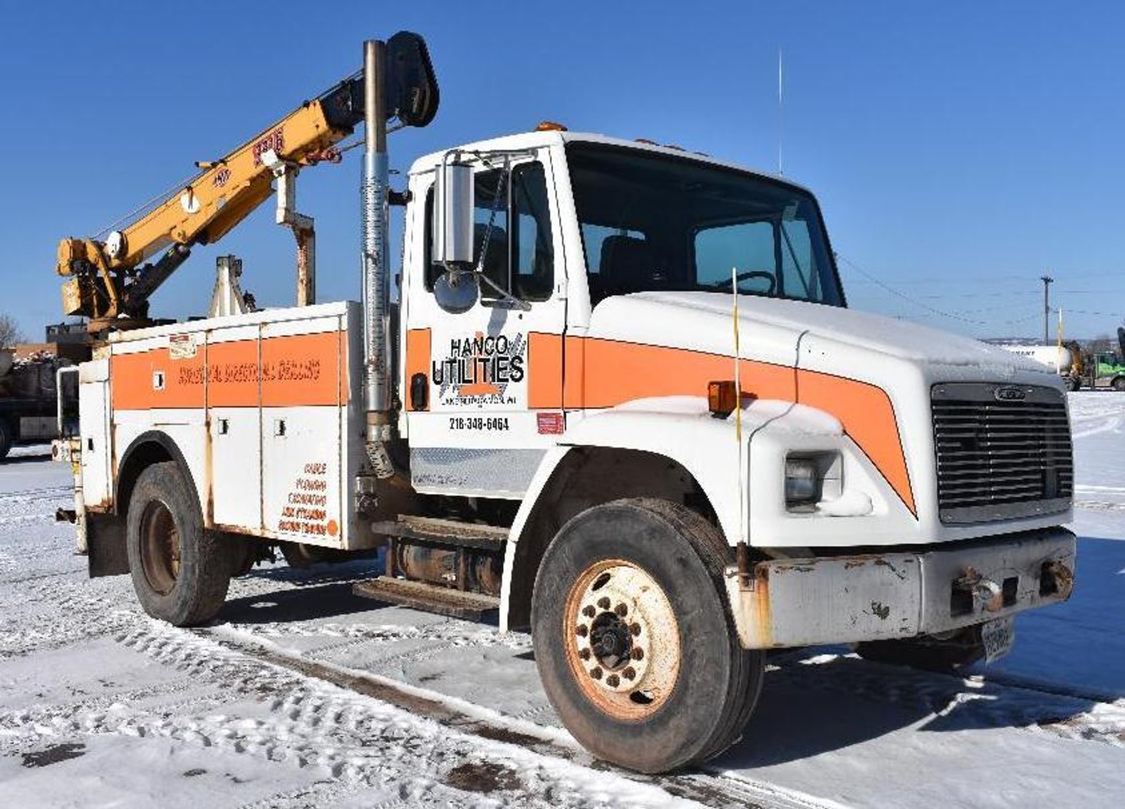 Commercial Fleet Trucks, (2) Ground Heaters and 2014 Felling Step Deck Trailer