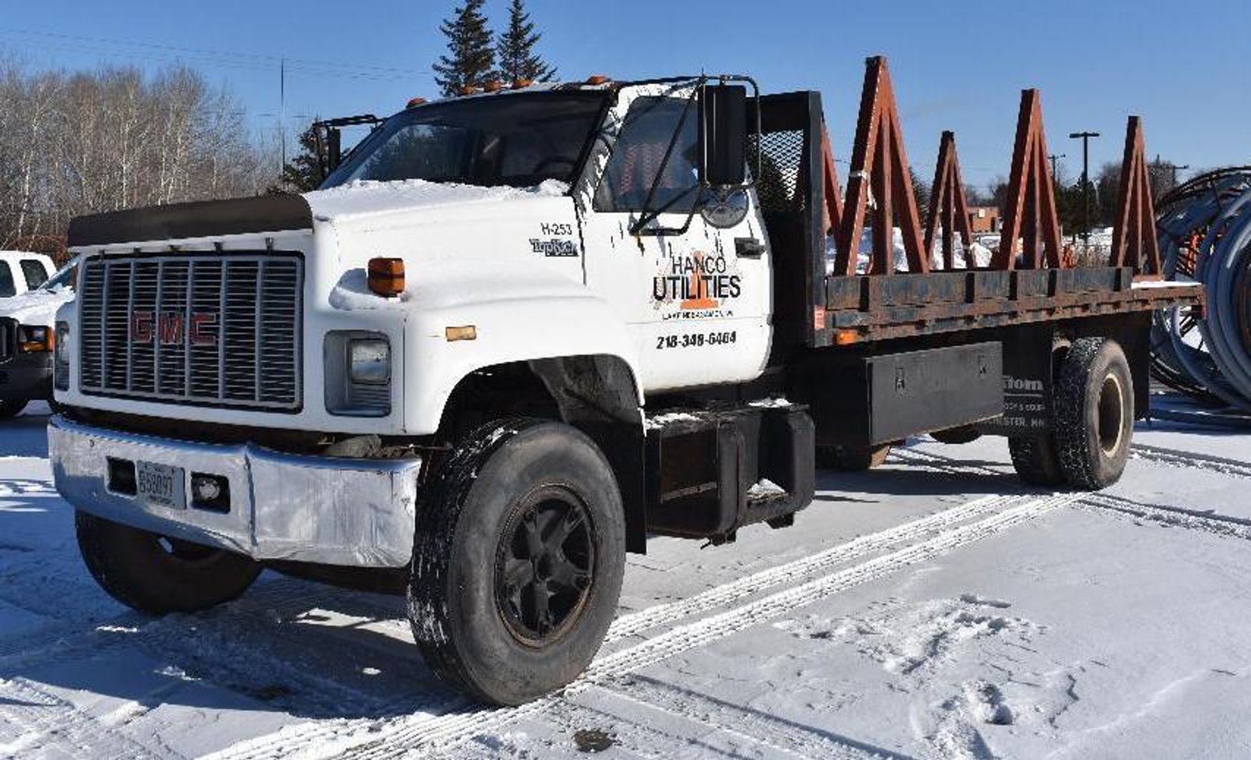 Commercial Fleet Trucks, (2) Ground Heaters and 2014 Felling Step Deck Trailer