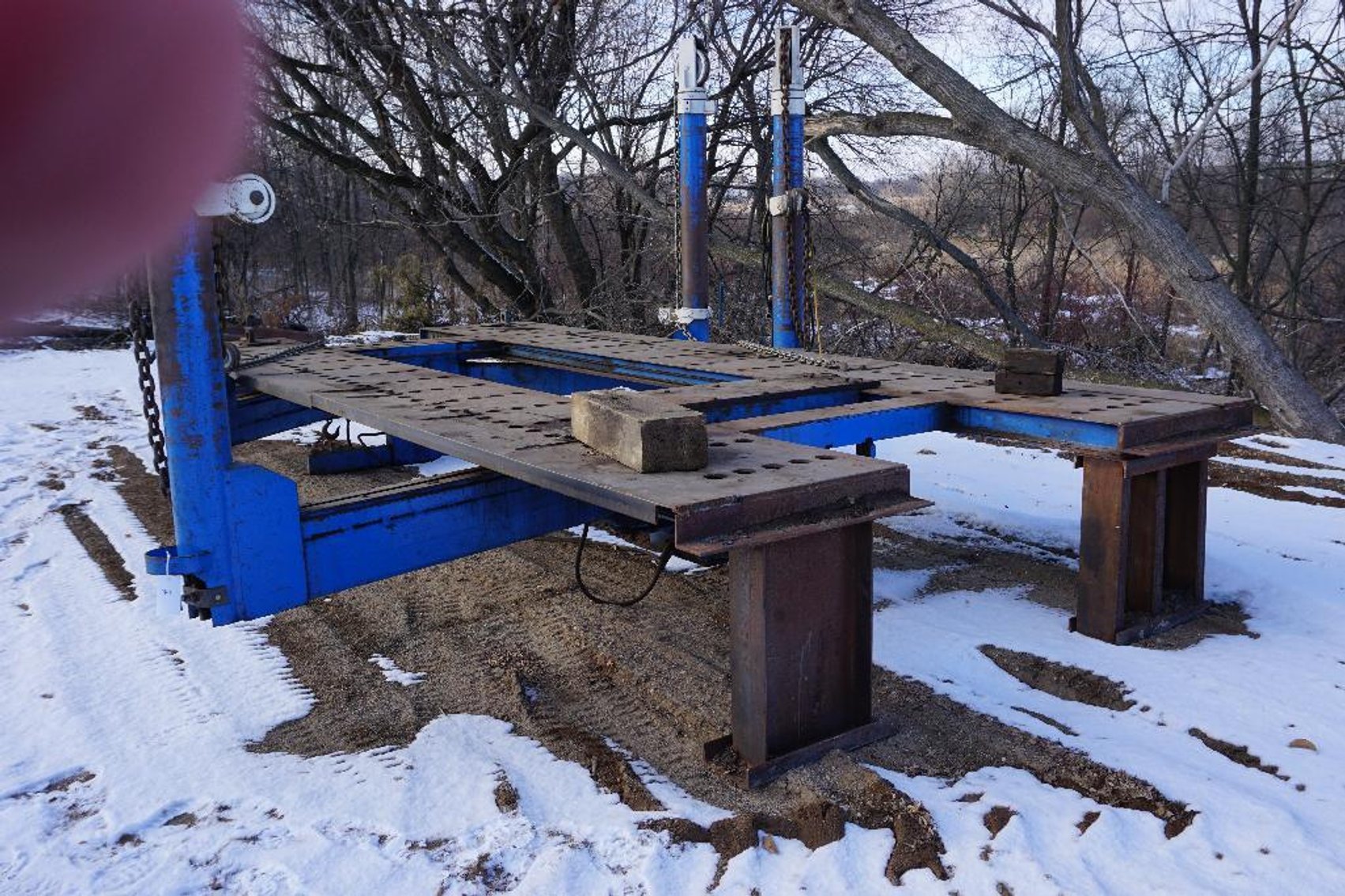 Heavy Truck Repair Shop Equipment: 2016 Alignment Machine, Heavy Duty Frame Rack & Drive On Ramp