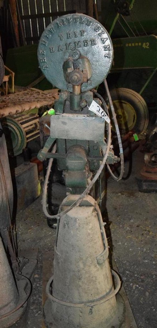 Vintage Shopsmith Forge Equipment, Anvils, & Steel Wheels