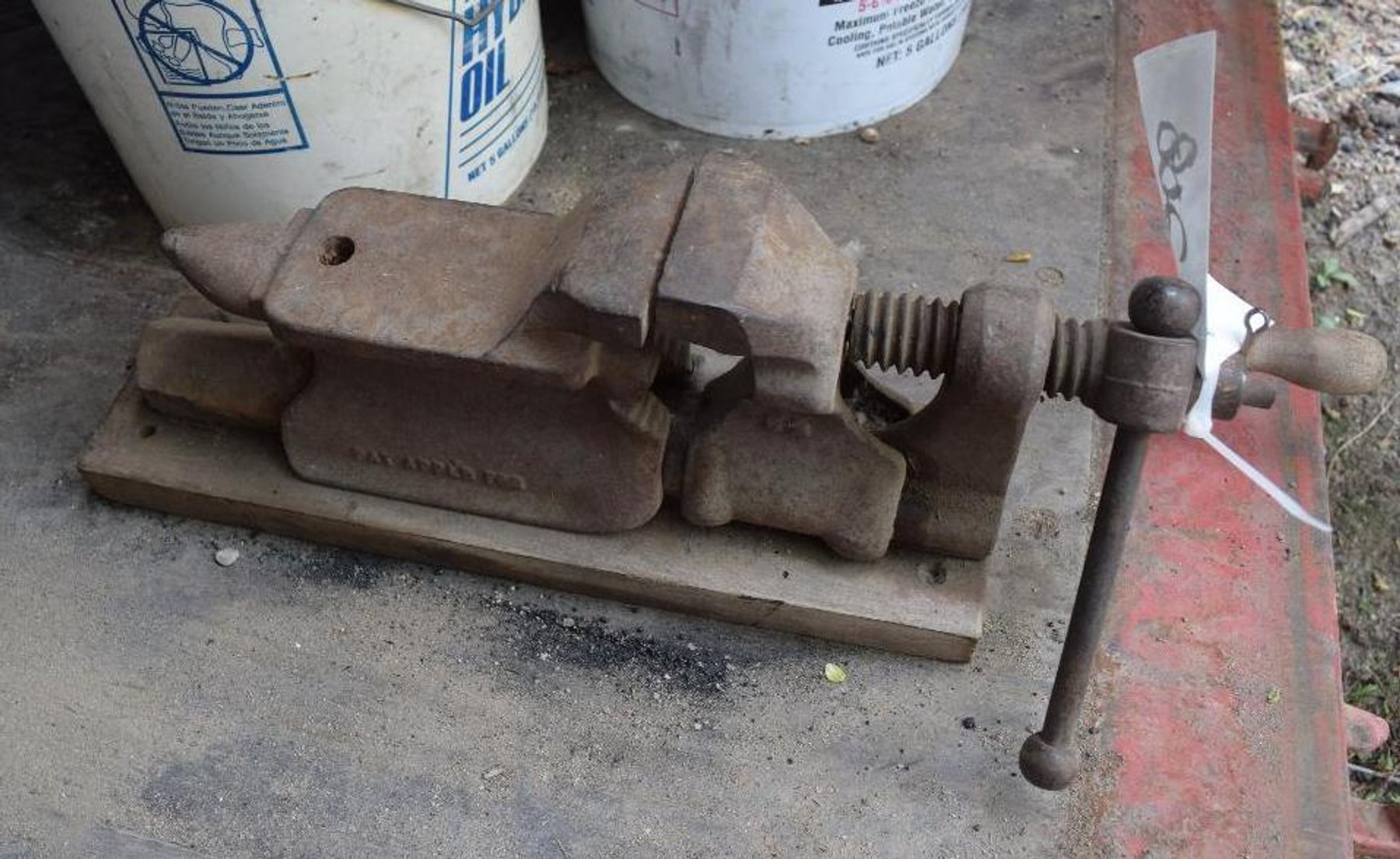 Vintage Shopsmith Forge Equipment, Anvils, & Steel Wheels