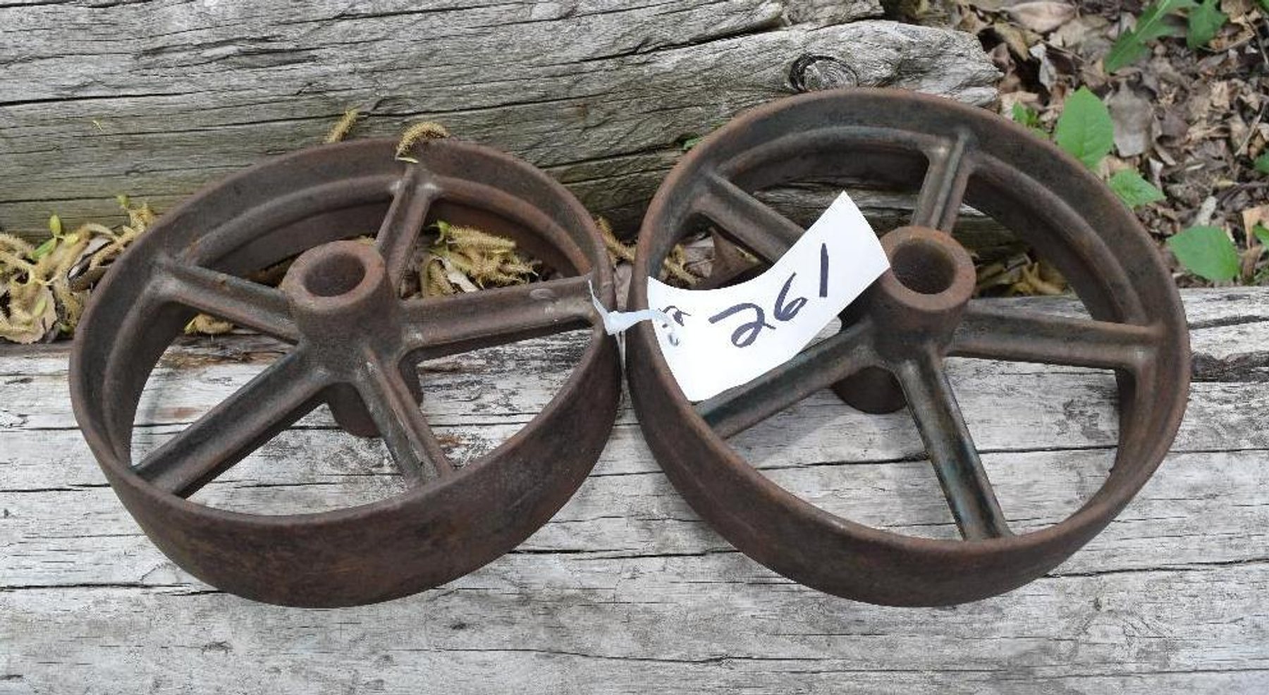 Vintage Shopsmith Forge Equipment, Anvils, & Steel Wheels