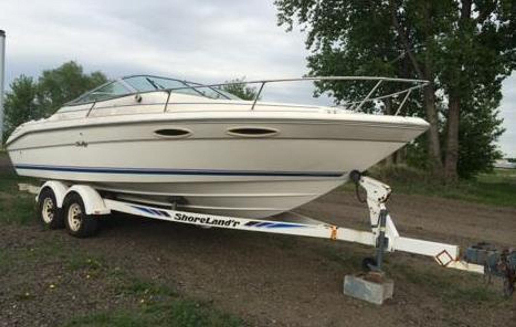 1993 24' Sea Ray With 1994 Shoreland'r Trailer