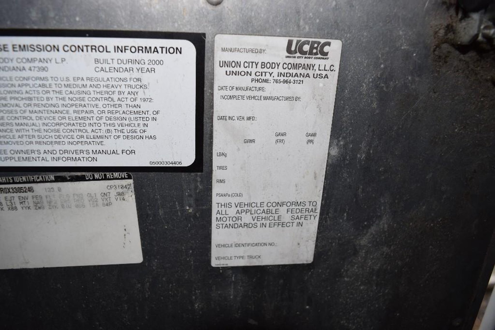 1999 Chevrolet Delivery Truck