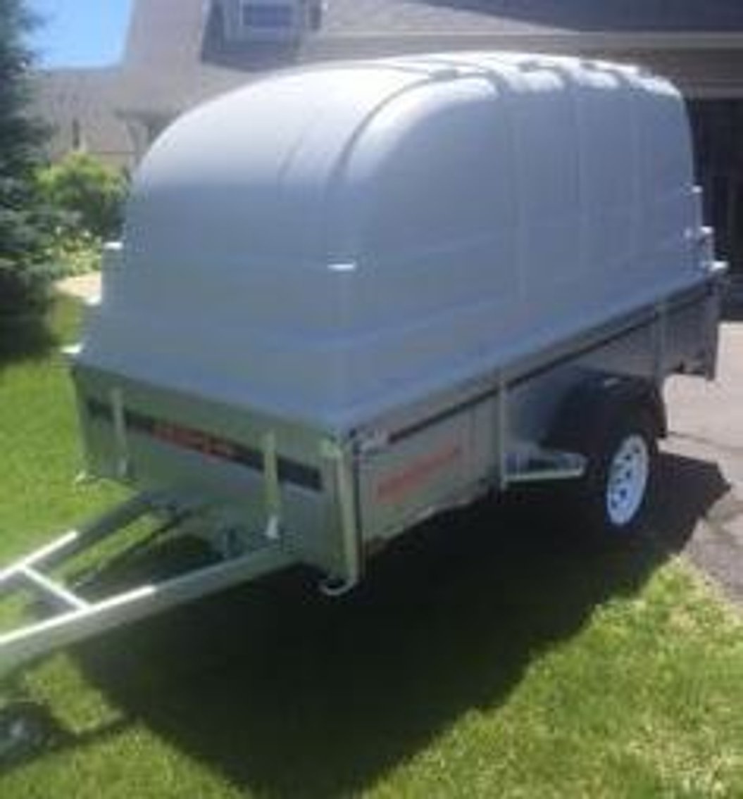 (12) RESPO Single Axle Utility Trailers