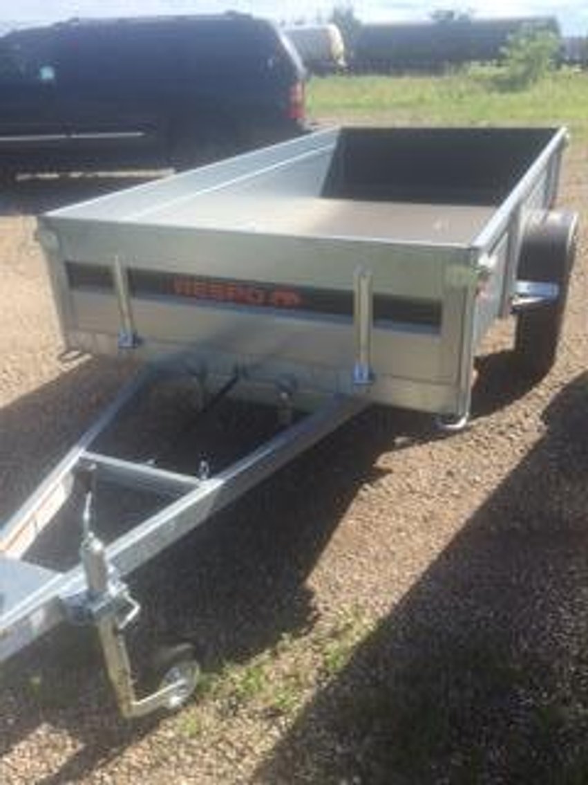 (12) RESPO Single Axle Utility Trailers