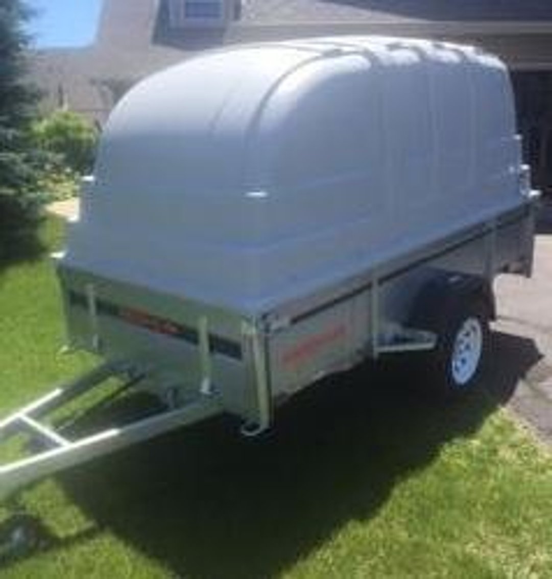 (12) RESPO Single Axle Utility Trailers