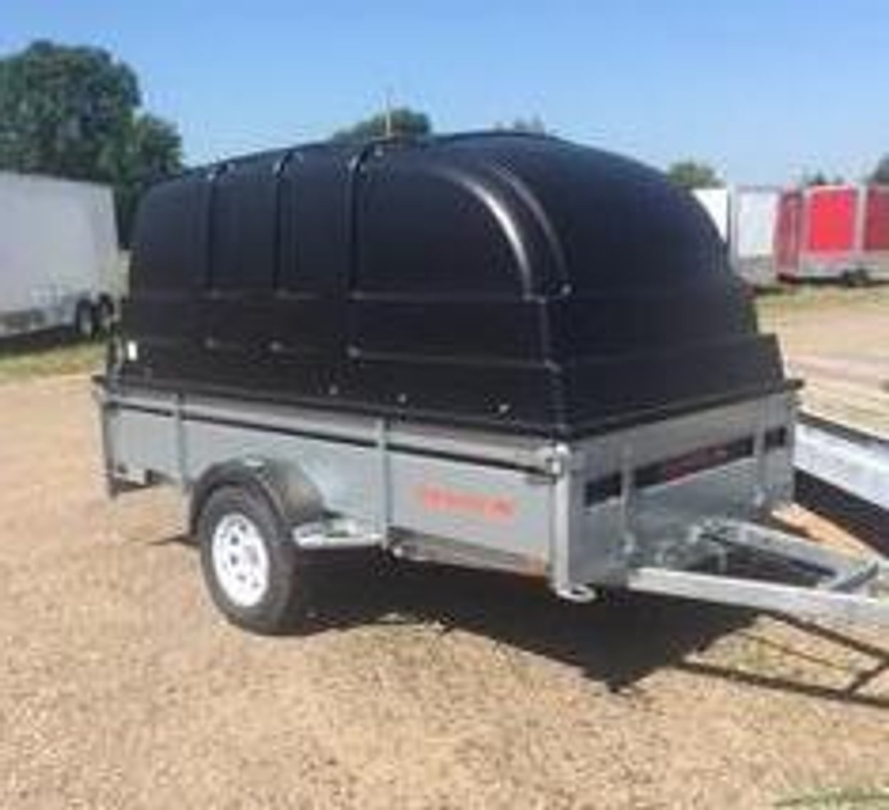 (12) RESPO Single Axle Utility Trailers