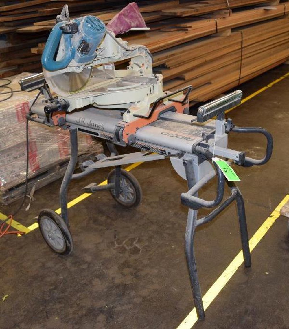 JR Jones Fixture Co. Liquidation, Raw Material & Material Handling, 1st Phase