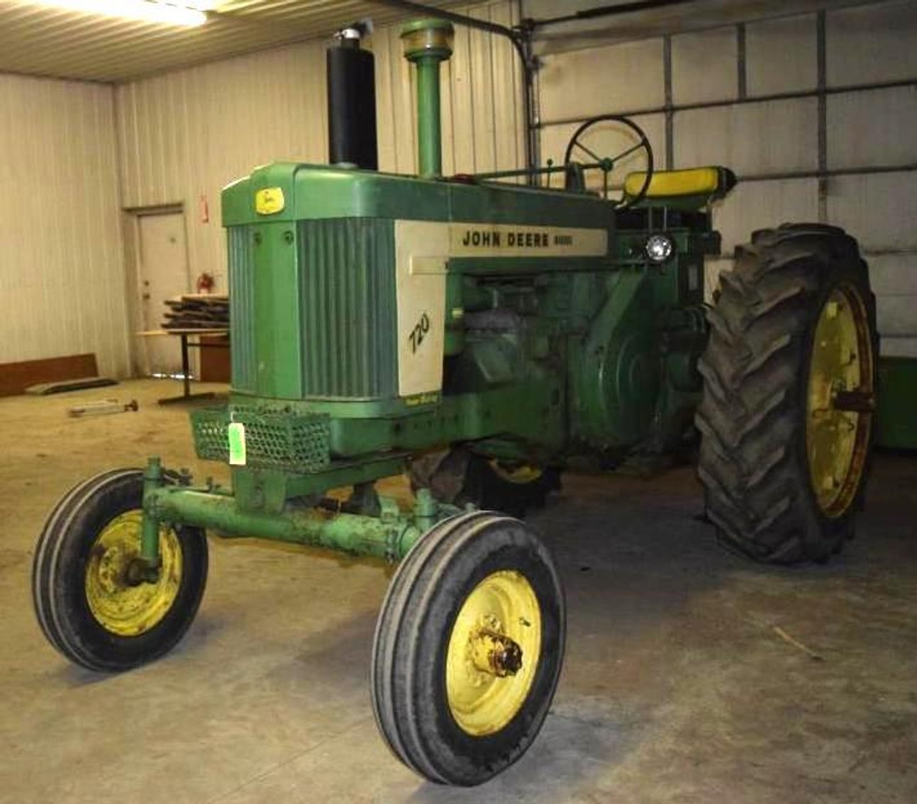 Greenhouse Equipment, Lumber, John Deere 720 & 2010 Ford F-350