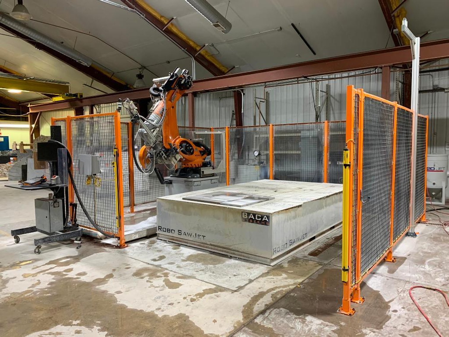 Granite Fabrication and Retail Show Floor Complete Liquidation