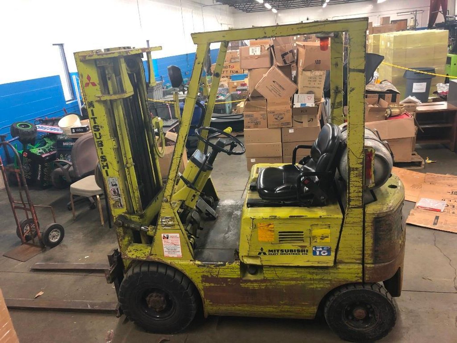 American Specialties Sale! Forklift, Appliances, Mattresses, Electronics and MORE!