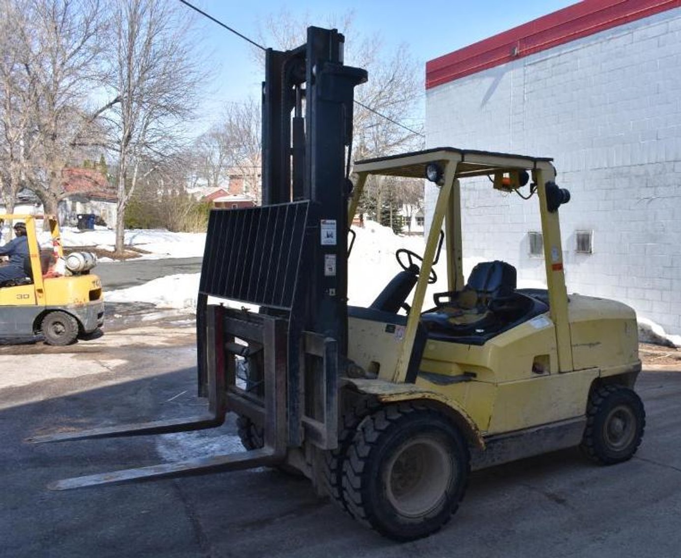 (6) Forklifts, Allis-Chalmers 655 Crawler Loader, Articulating Loader & Forklift Chargers