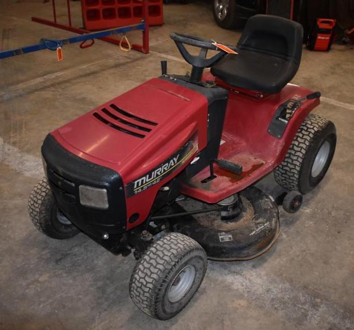 Playground Equipment, (2) Lawnmowers, Paddle Boat, Canoe, Barrels and More