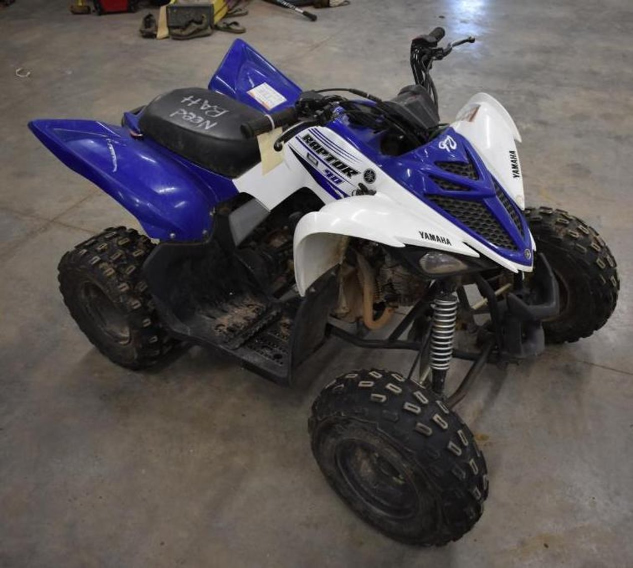 Playground Equipment, (2) Lawnmowers, Paddle Boat, Canoe, Barrels and More